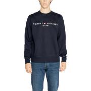 Sweater Tommy Hilfiger Blauw sweatshirt van biologische katoenmix met ...