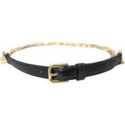 Riem D&amp;G Kettingriem - Zwart