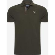 T-shirt Barbour Tartan pique polo shirt