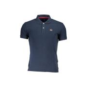 T-shirt La Martina marineblauw poloshirt voor heren