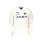 T-shirt La Martina Geborduurd poloshirt met lange mouwen