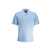 T-shirt La Martina Heren Classic Fit Polo Shirt Lichtblauw