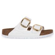 Slippers Birkenstock ARIZONA WHITE PATENT BIG BUCK CAL S