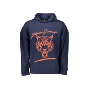 Sweater Philipp Plein Sport Tiger Head Hoodie Navy