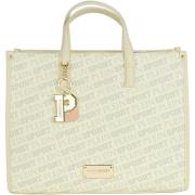 Schoudertas Philipp Plein Sport Logo Draagtas - Beige Leer