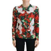 Sweater D&amp;G Gebloemde wollen vest door