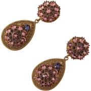 Oorbellen D&amp;G Rose Lilac Drop Oorbellen