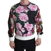 Sweater D&amp;G Trui met ronde hals en bloemenprint