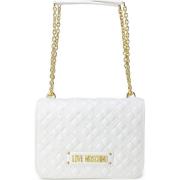 Tas Love Moschino Chain Schoudertas Wit