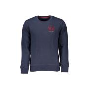 Sweater La Martina Polo Crew marineblauw sweatshirt