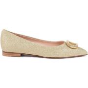 Ballerina's Dee Ocleppo DFlat Ballerina Flats Goud