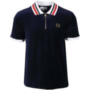 T-shirt Sergio Tacchini Mahony Velour Polo Shirt Maritime Blue