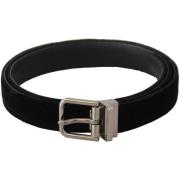 Riem D&amp;G Fluwelen riem zwarte stijl