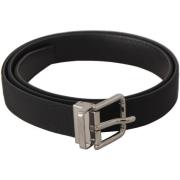 Riem D&amp;G zwarte Grosgrain riem