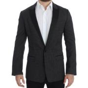 Blazer D&amp;G Zwart MicroDot colbert