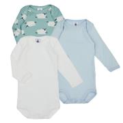 Pyjama's / nachthemden Petit Bateau BODY US ML MOUTON PACK X3