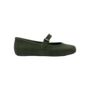 Ballerina's Melissa Soft Ballerina Velvet Fem - Green