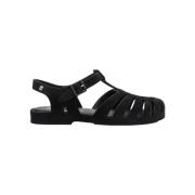 Sandalen Melissa Possession Velvet - Black Flocked