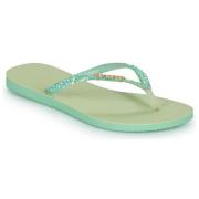 Teenslippers Havaianas SLIM GLITTER FLOURISH