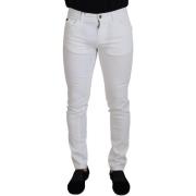 Broek D&amp;G Slim Fit Witte Jeans voor heren