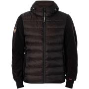 Trainingsjack Superdry Bomberjack met capuchon en stormfleece