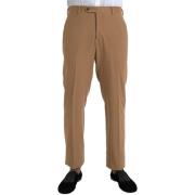 Broek Prada Wollen Broek Camel