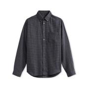 Overhemd Lange Mouw Portuguese Flannel Roca Shirt - Blue