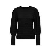 Trui Only Noos Faye Life Knit - Black