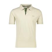 Polo Shirt Korte Mouw Gant Regular Fit Contrast Pique Rugger Polo