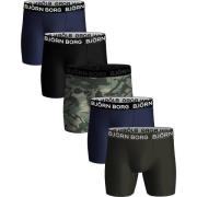 Boxers Björn Borg Björn Borg Performance Boxershorts 5-Pack Zwart Groe...