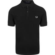 T-shirt Fred Perry Polo Plain Zwart