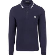 Sweater Fred Perry Longsleeve Polo Navy 238