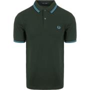 T-shirt Fred Perry Polo M3600 Donkergroen W64