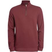 Sweater Ted Baker Sweatshirt met halve rits en trechterhals