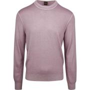 Sweater BOSS Pullover Astefano Wol Paars