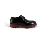 Nette Schoenen Duca Di Morrone Italo - Leather Black/Burgundy