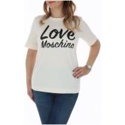 Overhemd Love Moschino Women's T-Shirt Wit