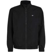 Windjack Tommy Jeans Essential Zip Windbreaker Jacket Black