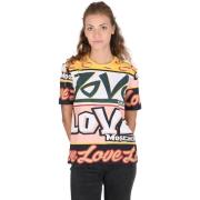 T-shirt Love Moschino veelkleurig grafisch T-shirt voor dames