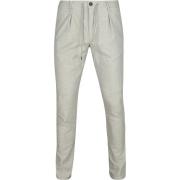 Broek Profuomo Chino Sportcord Lichtgrijs