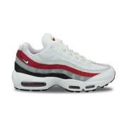 Lage Sneakers Nike Air Max 95 White Red Black Blanc