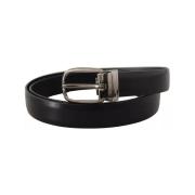 Riem D&amp;G leren riem voor heren