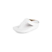 Teenslippers FitFlop RUMBA TM TOE-THONG SANDALS CRYSTAL URBAN WHITE