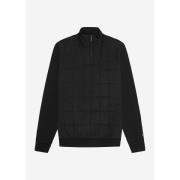 Trui Lyle &amp; Scott Hybrid quilted quarter zip sweatshirt