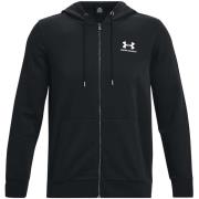 Fleece Jack Under Armour Felpa Essential Fleece Fz Hood Nero