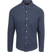 Overhemd Lange Mouw Suitable Overhemd Flanel Donkerblauw