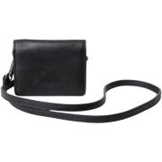 Portemonnee D&amp;G Sicilie Zwart Leren Crossbody Tas