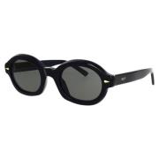 Zonnebril Retrosuperfuture Occhiali da Sole Marzo Black D7Z