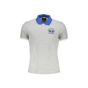 T-shirt La Martina grijs poloshirt voor heren