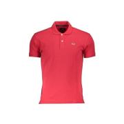 T-shirt La Martina rood poloshirt voor heren